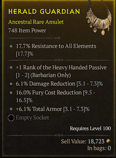 Amulet End Game Barbarian Topic D2jsp