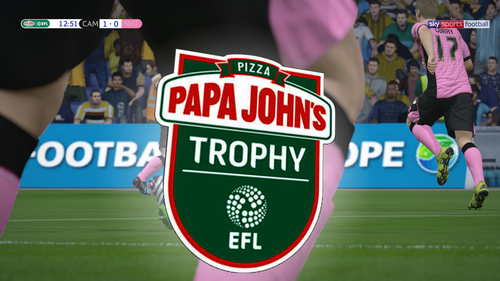 Wipe EFL Papa John's Trophy