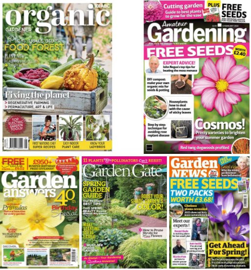5 Gardening Magazines 2022