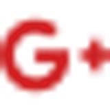 icon google plus red orange 2