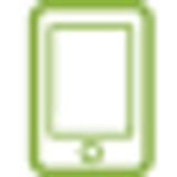 icon phone green