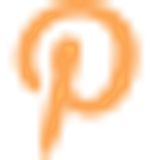 icon pinterest orange 2