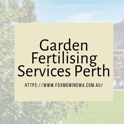 Find best lawn mowing and garden maintenance services in Perth Region. Fox provides services related with lawn and garden care all-over Australia. Get top quality Garden Fertilising Services Perth from Fox Mowing.
https://www.foxmowingwa.com.au/