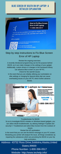 Blue Screen of Death on HP Laptop A Detailed Explanation.png