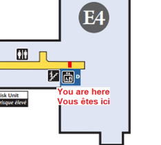 Civic 4th floor D Elevator to Triage desk.png