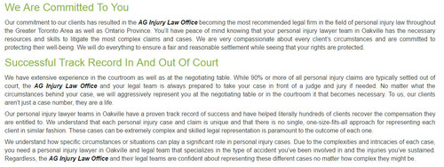 Oakville ON Best Injury Lawyer - AG Injury Law Office (800) 870-3194.jpg