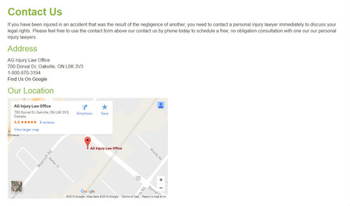Personal Injury Lawyer IN Oakville - AG Injury Law Office (800) 870-3194.jpg