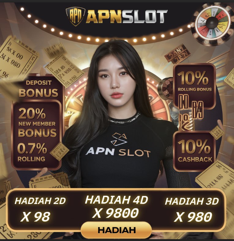 APNSLOT >> Login Situs Toto Slot Gacor dengan Pasaran Togel Sdy Lotto dan HK Lotto Terbaik