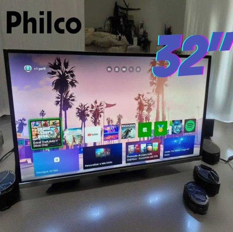 Smart TV 32 Philco PTV32K34RKGB LED Roku TV