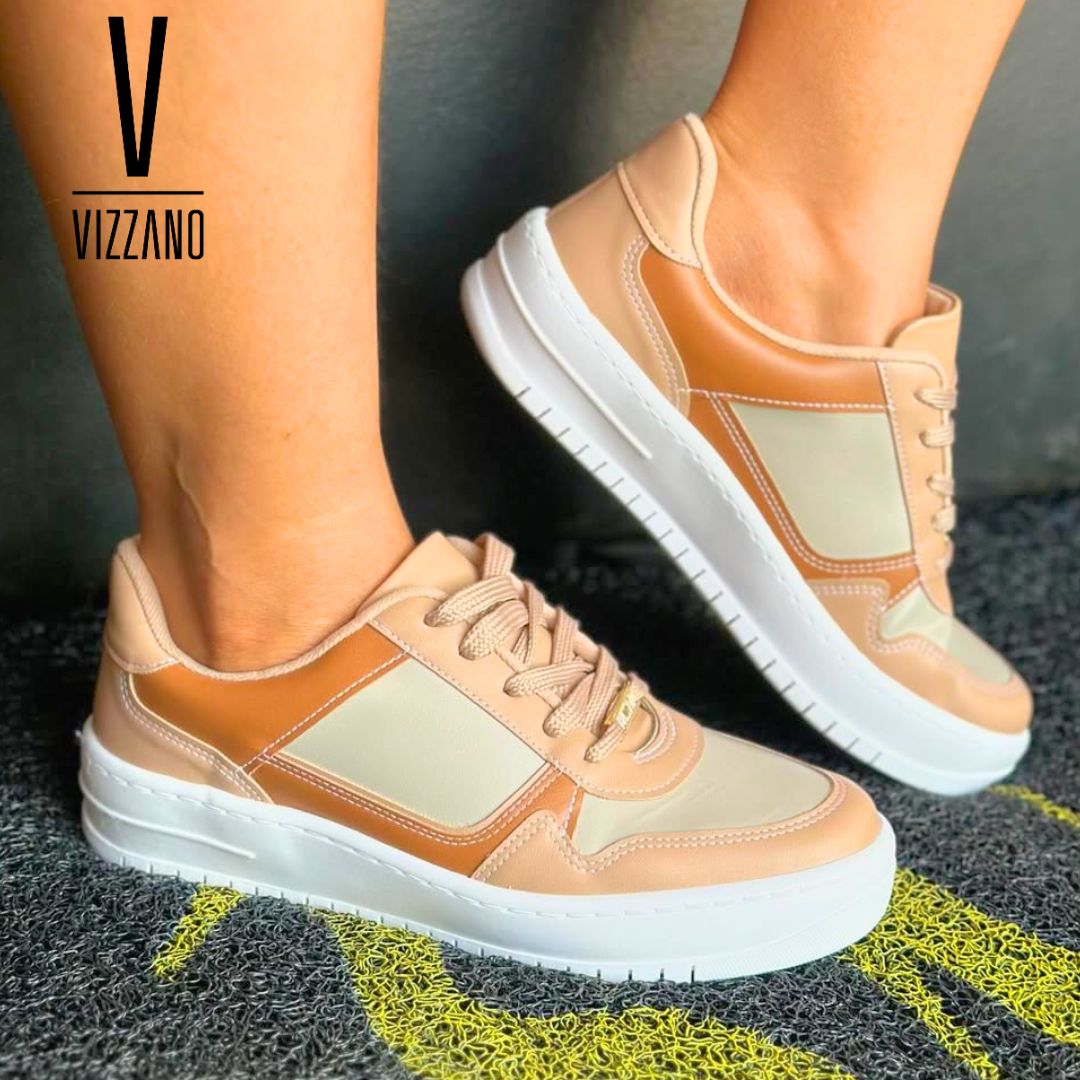 Tênis Vizzano Sintético Feminino Cano Curto