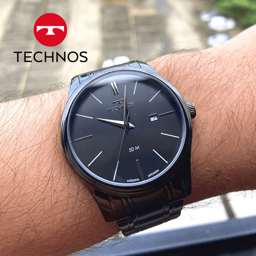 Relógio Technos Masculino Steel Grafite Loja Oficial.jpg