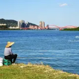 00023 社子島頭公園遠眺關渡大橋