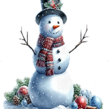 muñeco de nieve