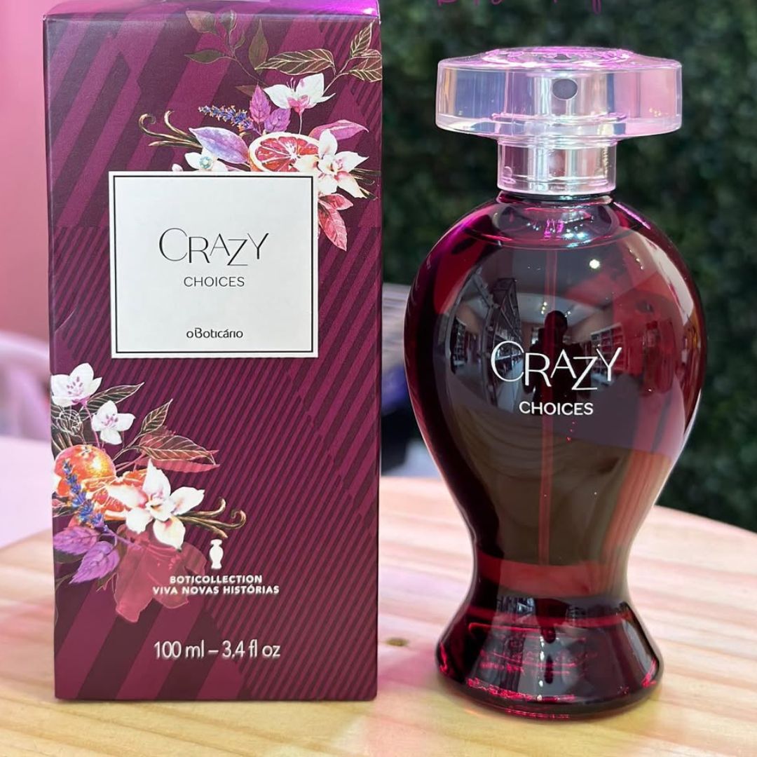 Crazy Choices Desodorante Colônia, 100 Ml