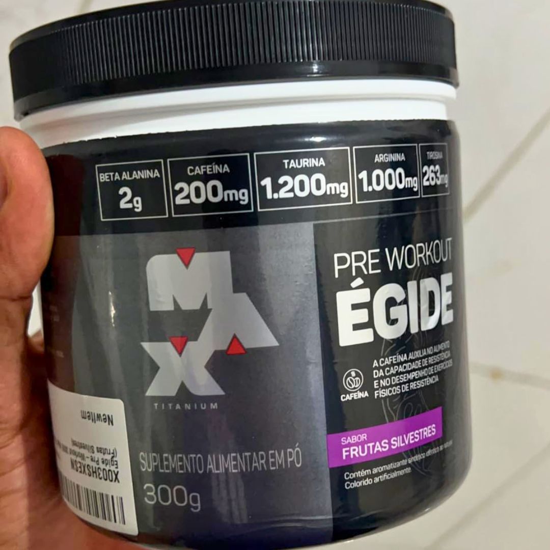 Egide Pre-Workout 300G Max Titanium (Frutas Silvestres)