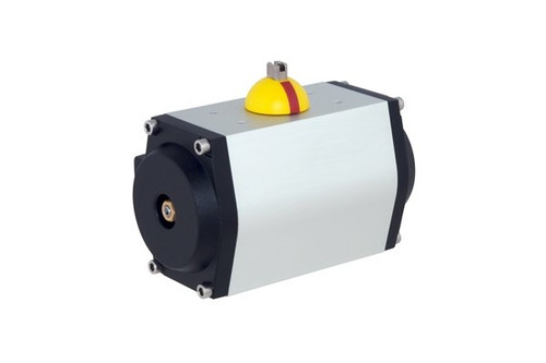 "GT Range single- and double-acting pneumatic piston actuators.

Design
Single- and double-acting pneumatic piston actuators (rack and pinion)

Action
Standard 90°, optional 120°, 180° , 240° or custom angles

Stroke adjustment
-5° to +5° from 90° position
Single and double end stop options

Torques
2.4 to 15,300 Nm (135,400 lbf.in)

Air pressure
2 to 10 bar

Supply

Filtered air PNEUROP/ISO class 4, other fluids on request

Materials
Extruded aluminium body with cast aluminium end caps – optional surface treatment available
Corrosion resistant cylinders and nickel-plated pinion

Approvals and Industry Standards
Certified to ATEX 2014/34/EU
Certified suitable for use at SIL3 as a single device in accordance with IEC 61508
Mechanical interfaces to ISO 5211, EN 15714-3-4, NAMUR VDI / VDE 3845"

For More Details Visit Our Website :- www.ytcindia.com
Email Us At :- info@ytcindia.com , ytcindia9@gmail.com
Tel. No.: +91-11-2201-4325,4327,65094516
"101-1st Floor, DWARKASHISH, A-158 Main Road
Vikas Marg, Shakarpur
Delhi-110092"