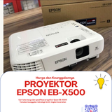Harga proyektor epson eb x500