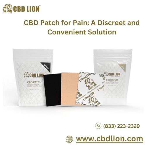 CBD Patch for Pain A Discreet and Convenient Solution.jpg