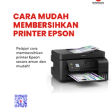 Cara mudah membersihkan printer epson