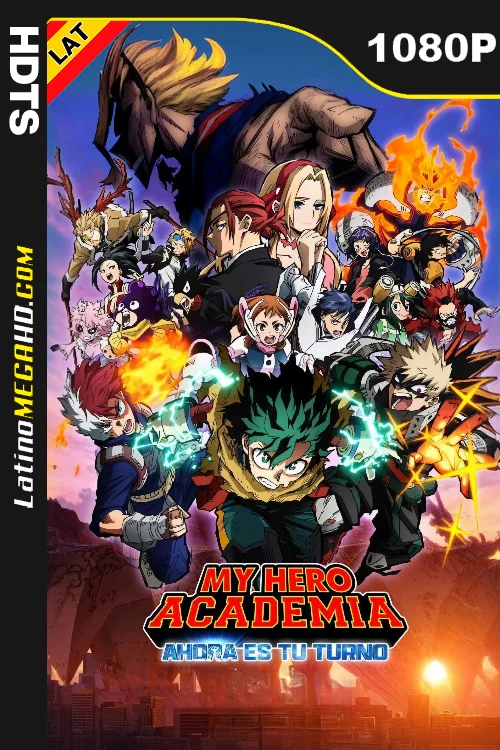 My Hero Academia: Ahora es tu turno (2024) Latino HD HDTS 1080P LIGERO