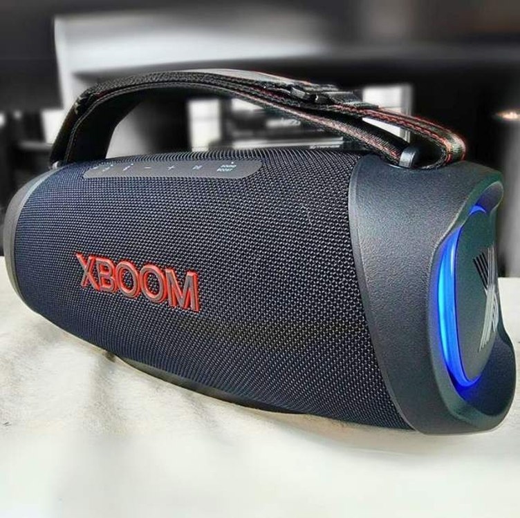 LG XBOOM XG8T Caixa de som Bluetooth portátil – Classificação militar e 15 horas de bateria