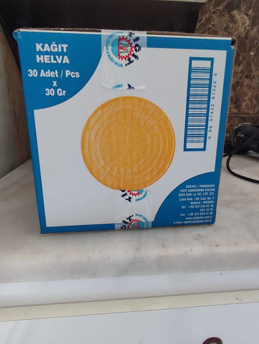 YİĞİT KAĞIT HELVA 30GR 30AD 08697425810226 YİĞİT KAĞIT HELVA 30GR 30AD.jpg