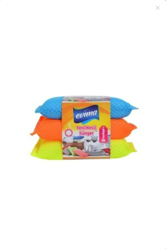 EVİMA 3LÜ BULAŞIK SÜNGERİ 8690445156245.png