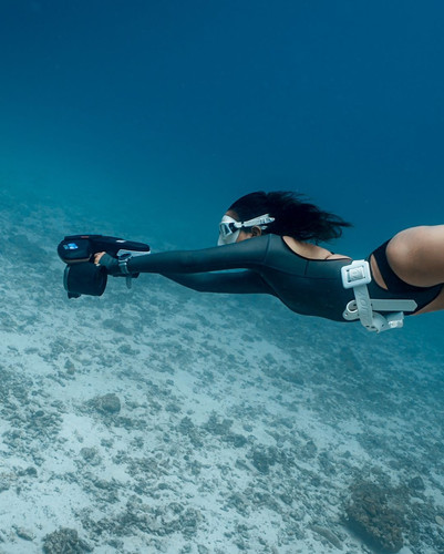 asian776A My new toy #Underwaterscooter @sublue thailand ของเล่นชิ้นใหม่ สกู๊ตเตอร์ใต้น้ำ