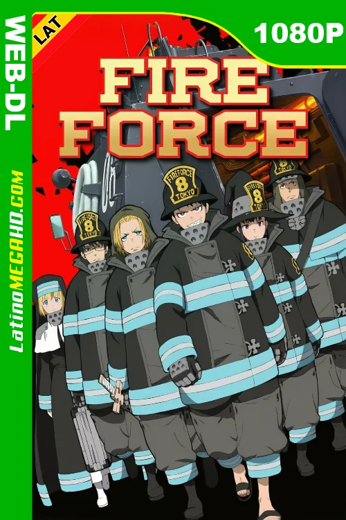 Fire Force (Serie) Temporada 1 (2019) Latino HD CR WEB-DL 1080P