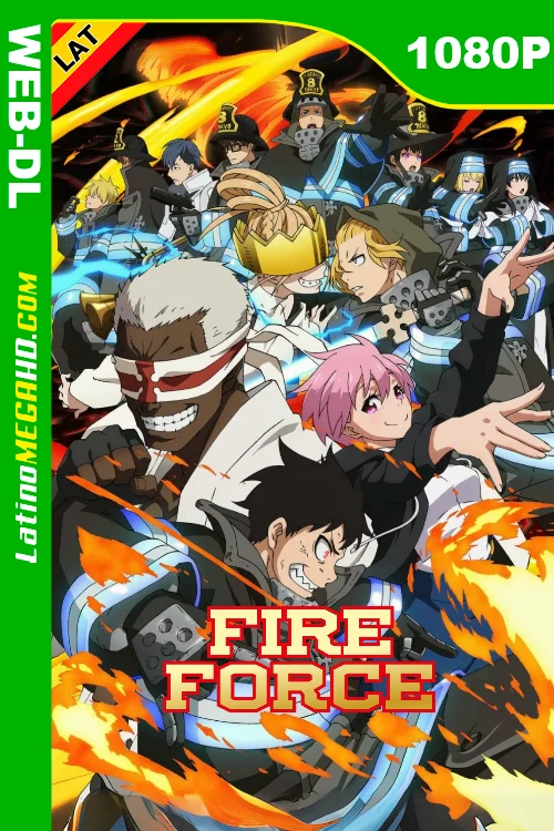 Fire Force (Serie) Temporada 2 (2020) Latino HD CR WEB-DL 1080P