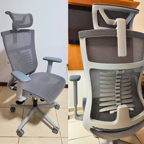 Cadeira de Escritório Ergonômico Cinza Elements Vertta Pro.jpg
