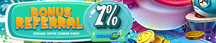 BERSIH4D Bonus Referral Up To 1%