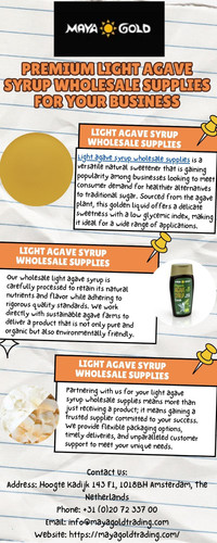 Premium Light Agave Syrup Wholesale Supplies for Your Business.jpg