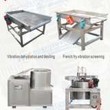 Dewatering deoiling machine Fried production line