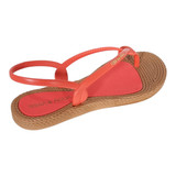 sandalia terra e agua trancada coral 4