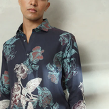 NAVY BROWN PRINT COTTON SHIRT.png