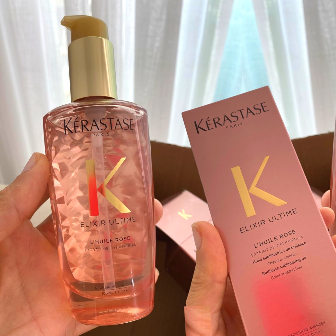 Óleo Kérastase L’Huile Rose Elixir Ultime 100ml