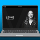 lewis family lawyers device graphic
