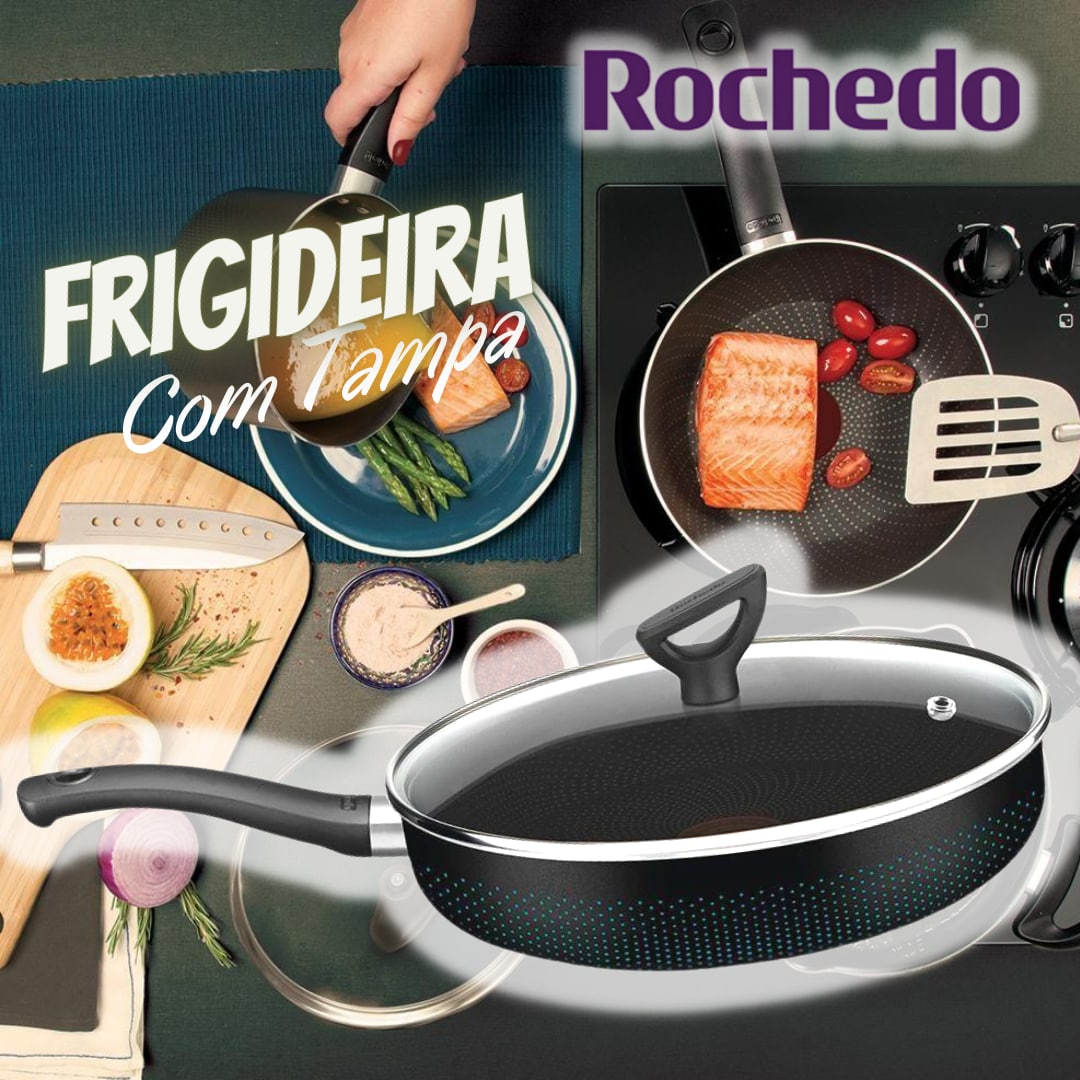 Frigideira Funda 24 Rochedo Smart