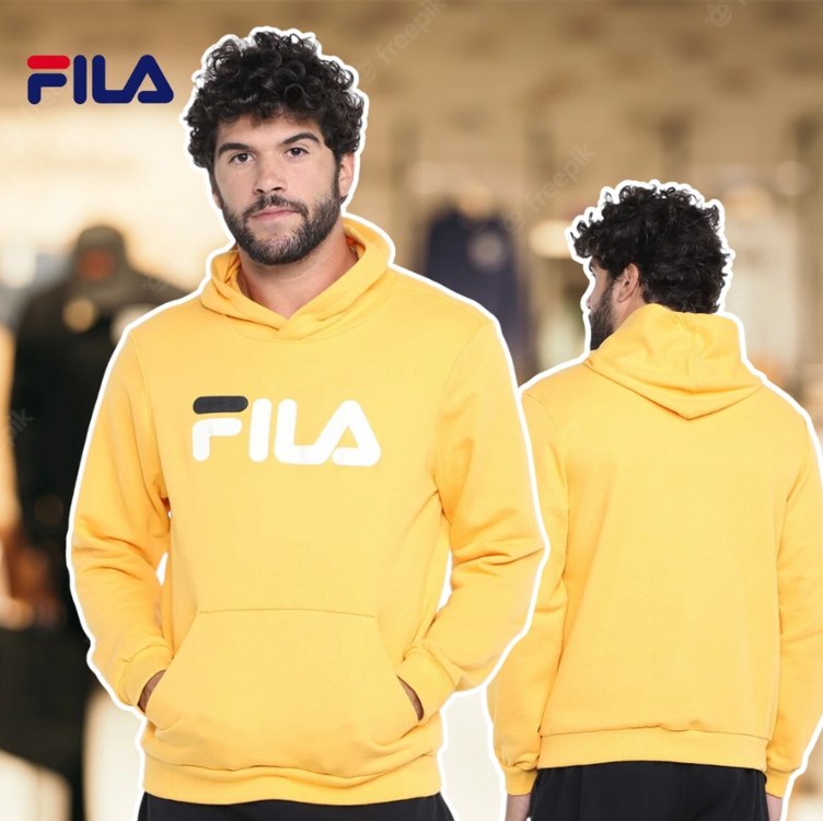 Moletom Fila Letter Capuz Masculino