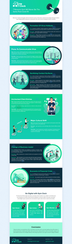 Gym Clock Infographic