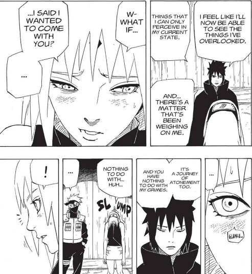 Sasuke realmente amou a Sakura, ou só ficou com ela pra restaurar o clã? 25bIemN