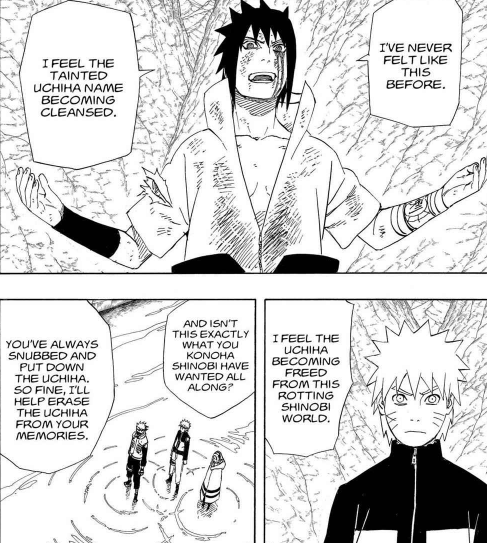 Sasuke realmente amou a Sakura, ou só ficou com ela pra restaurar o clã? 25bIvII