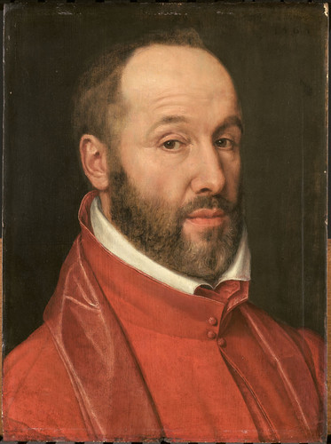 Unknown Antoine Perrenot (1517 86). министр Карла V и Филиппа II, 1565, 57,5 cm х 35,6 cm, Дерево, м