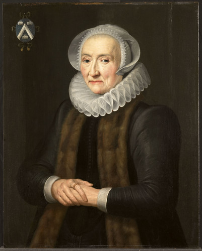 Mierevelt, Michiel Jansz van Aletta van der Laen (1542 1626). Жена Maerten Ruychaver, 1653, 79,5 cm 