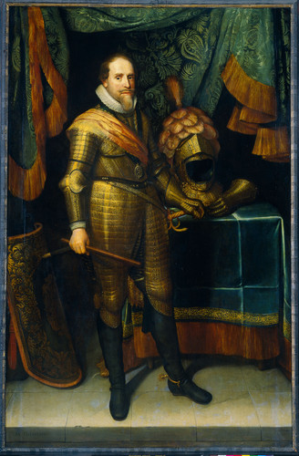 Mierevelt, Michiel Jansz van Морис (1567 1625), принц Оранский, 1620, 220,3 cm х 143,5 cm, Дерево, м