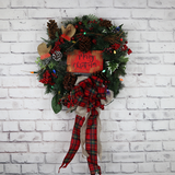 4 Merry Christmas Wreath