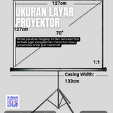 Ukuran Layar Proyektor