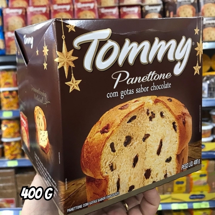 Bauducco Panettone Tommy Gotas de Chocolate 400g