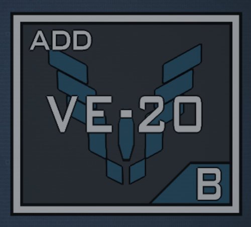 VE-20B Branding Sticker